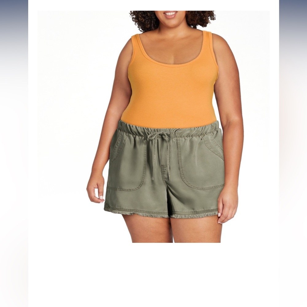 Time & Tru Drawstring Shorts